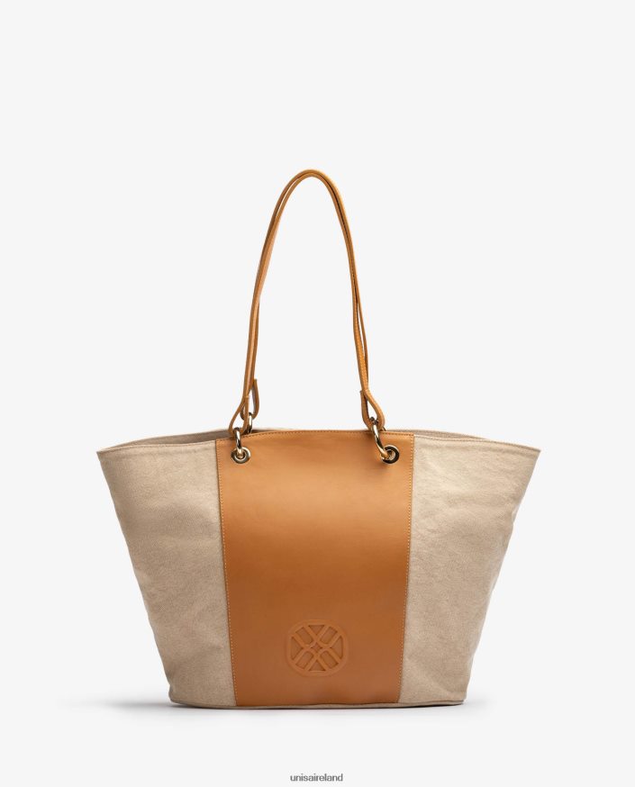 Brown 80842D1105 Women Unisa Ecolino shopping bag