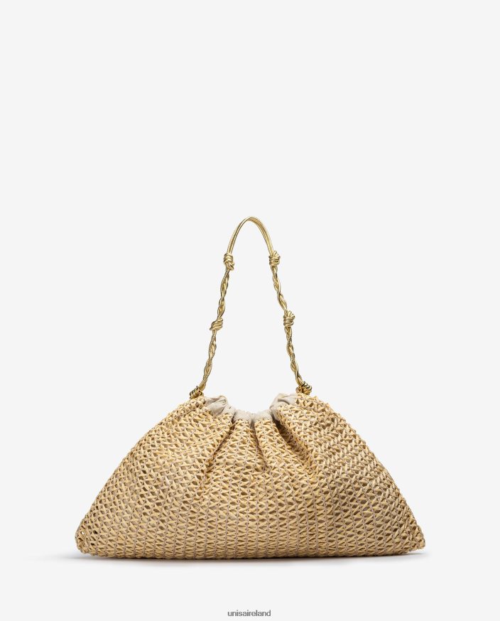 Fashion 80842D1111 Women Unisa Large raffia handbag