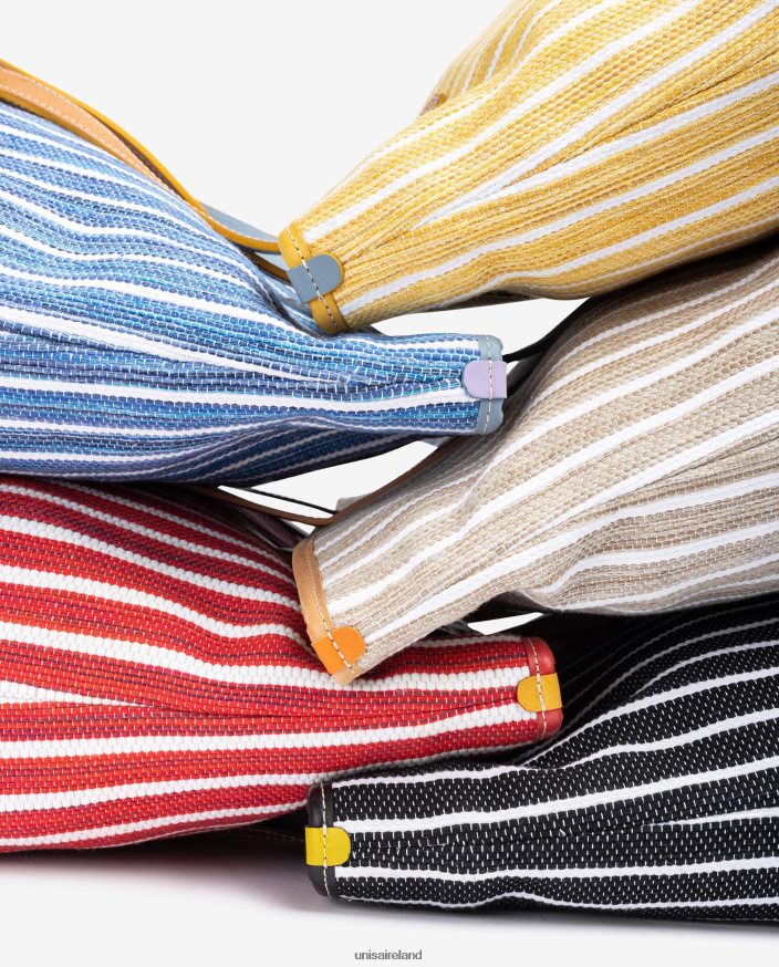 Red 80842D1115 Women Unisa Shopping bag made with jarapa