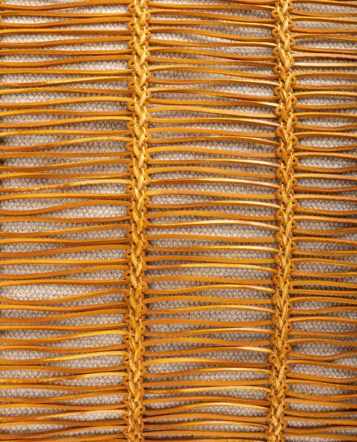 Yellow 80842D1109 Women Unisa Large handbag made in fabric and leather