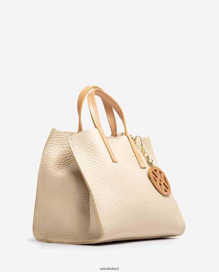 Beige 80842D1163 Women Unisa Small handbag with a handle