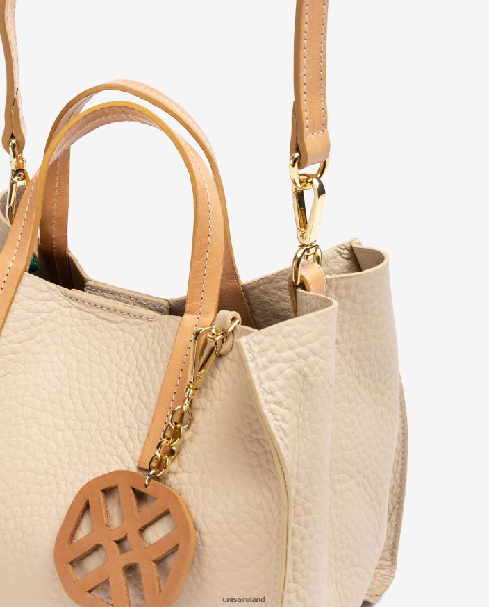 Beige 80842D1163 Women Unisa Small handbag with a handle