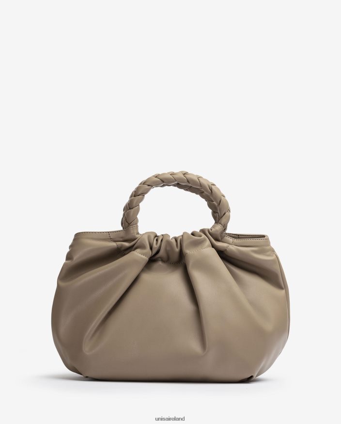 Brown 80842D1175 Women Unisa Round handle handbag