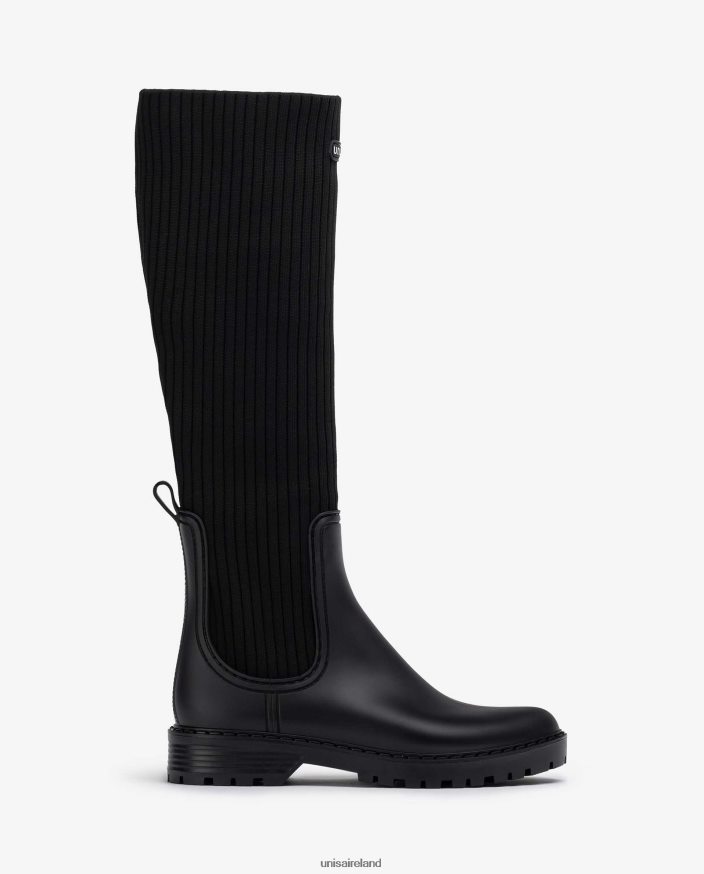Black 80842D1045 Women Unisa SuperSoft Wellington boots