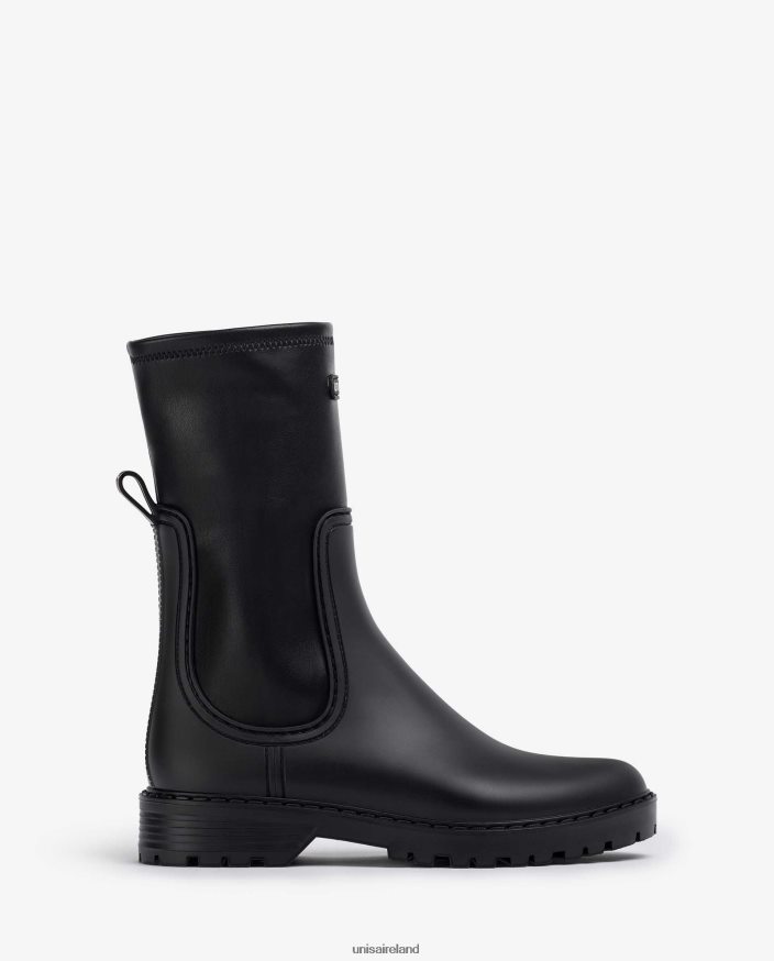 Black 80842D853 Women Unisa Rubber boot