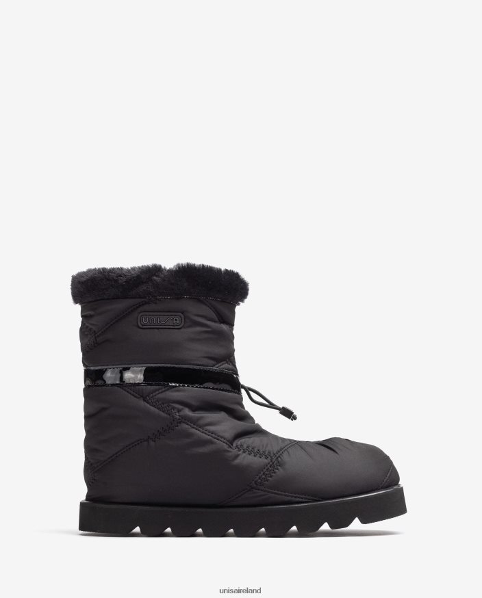 Black 80842D887 Women Unisa Apres ski ankle boots