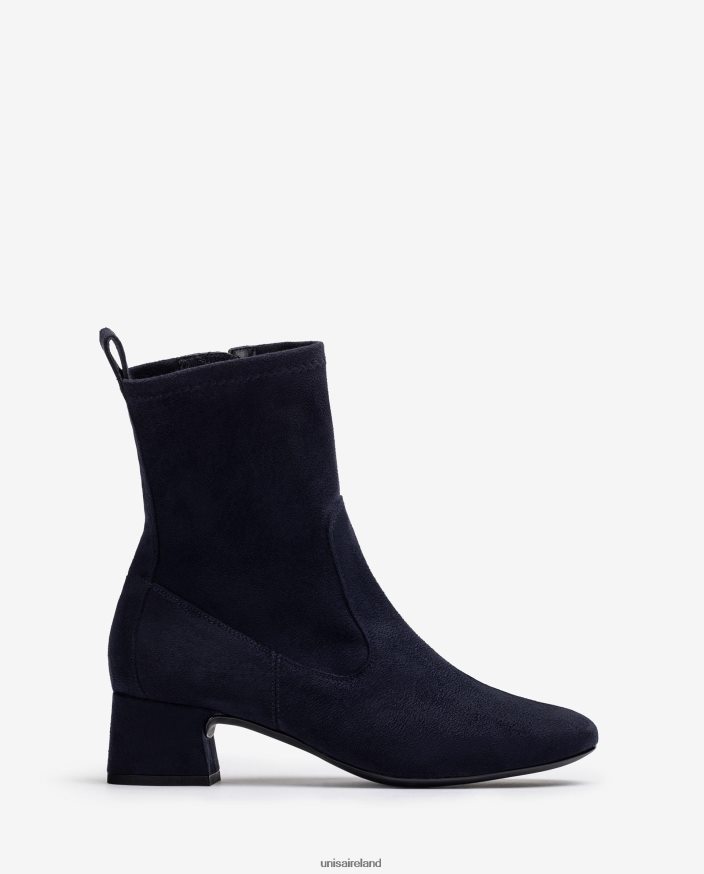Blue 80842D968 Women Unisa Square toe ankle boot