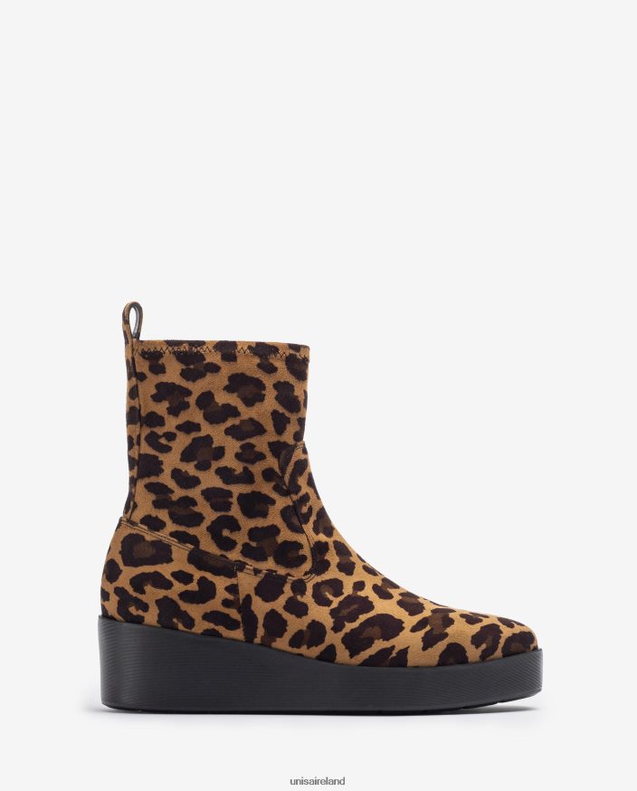 Fashion 80842D1019 Women Unisa SuperLight ankle boot with an elastic quarter top line