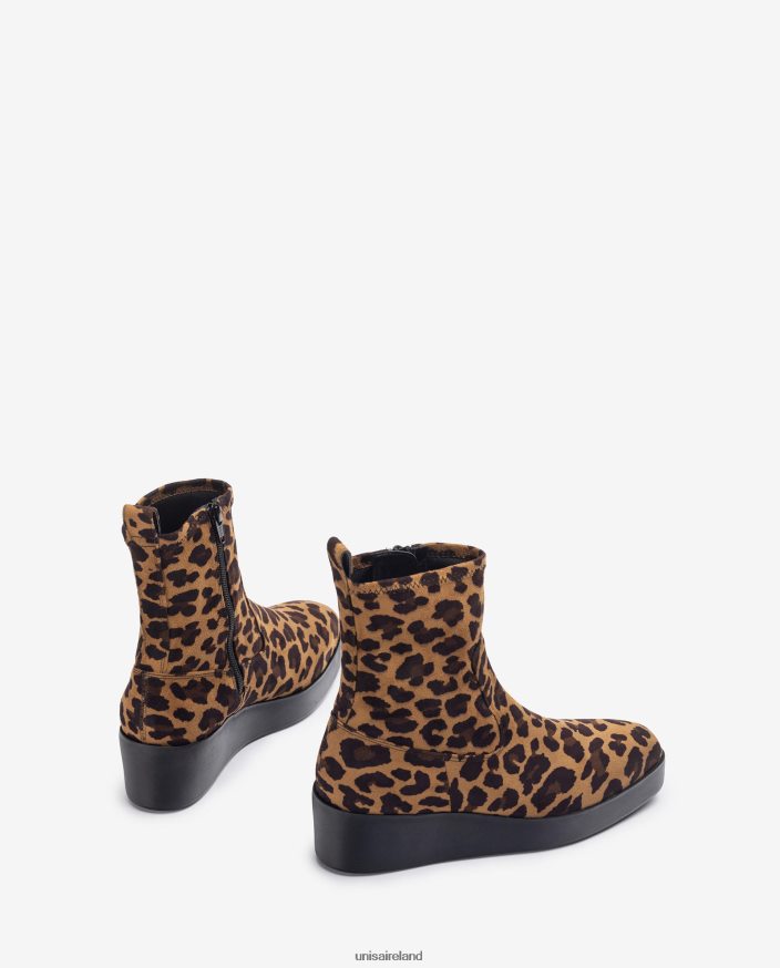 Fashion 80842D1019 Women Unisa SuperLight ankle boot with an elastic quarter top line