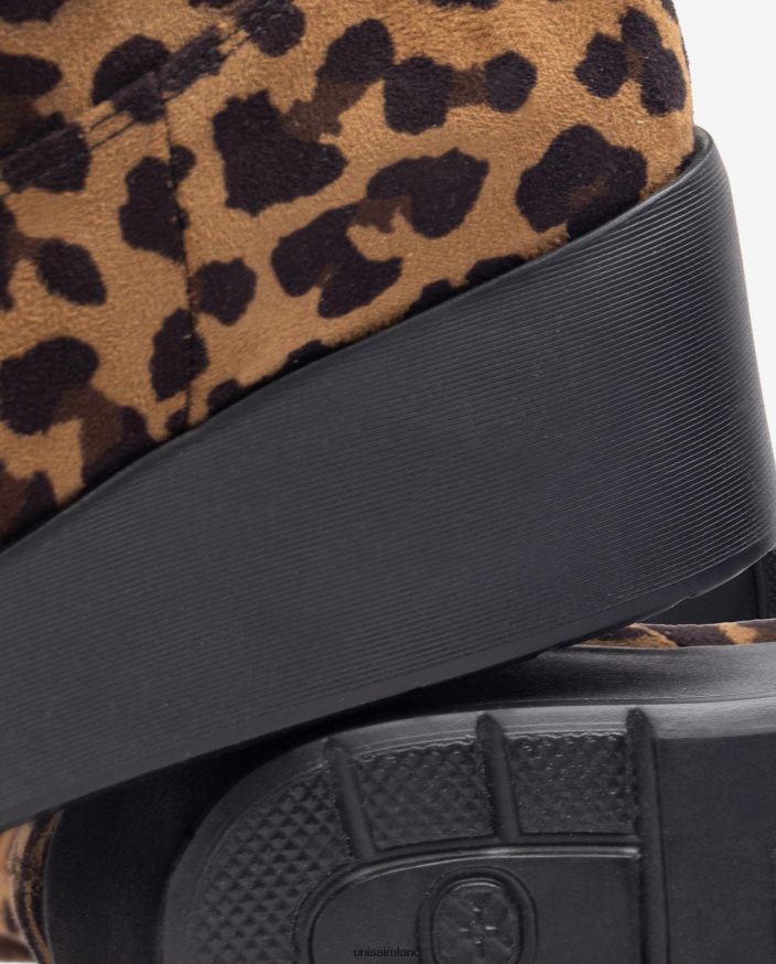 Fashion 80842D1019 Women Unisa SuperLight ankle boot with an elastic quarter top line