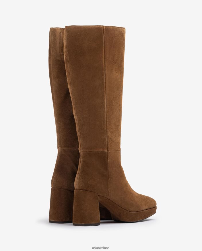 Fashion 80842D1026 Women Unisa Boot with a heel and platform