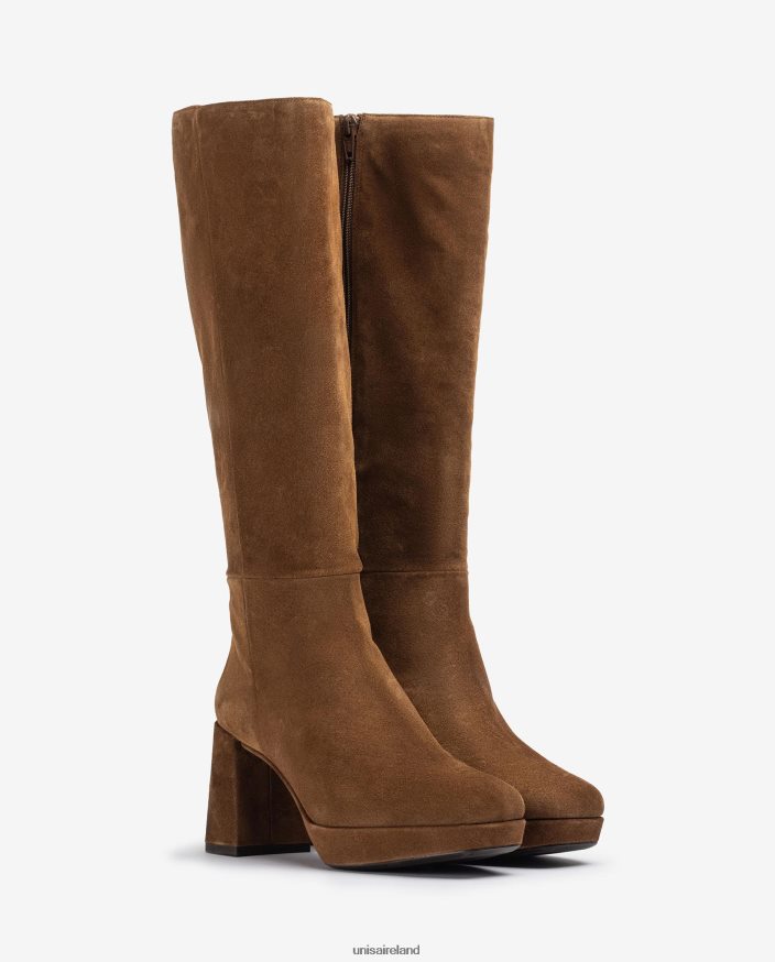 Fashion 80842D1026 Women Unisa Boot with a heel and platform