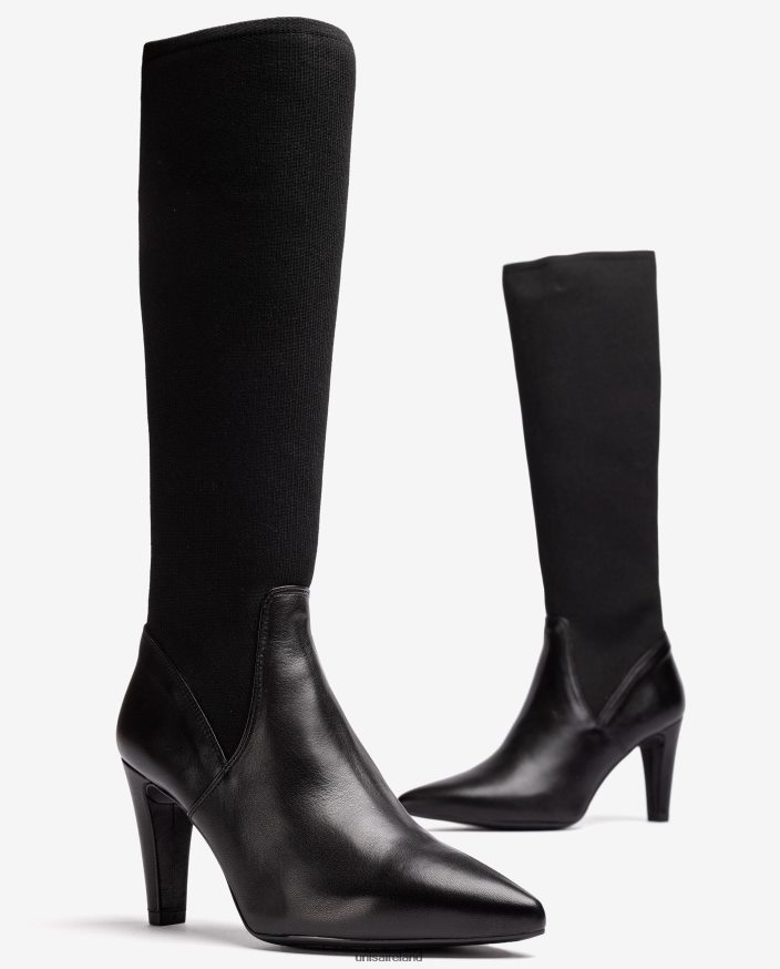 Fashion 80842D1043 Women Unisa Boot with recycled stretch fabric quarter top line