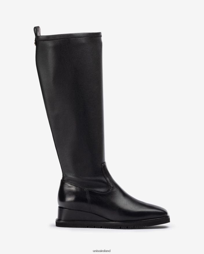 Fashion 80842D1060 Women Unisa High leg boot with a wedge