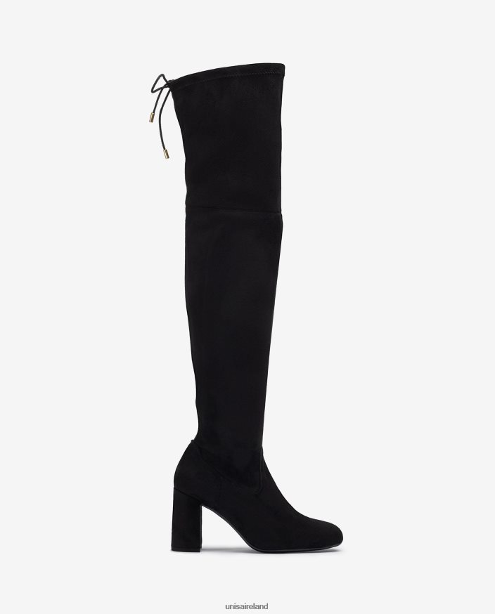 Fashion 80842D1078 Women Unisa Square toe thigh boot