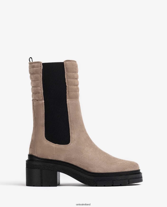 Fashion 80842D930 Women Unisa High shaft chelsea ankle boots