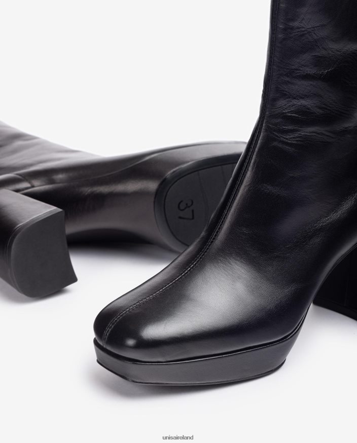 Fashion 80842D993 Women Unisa Ankle boot with a heel and a platform