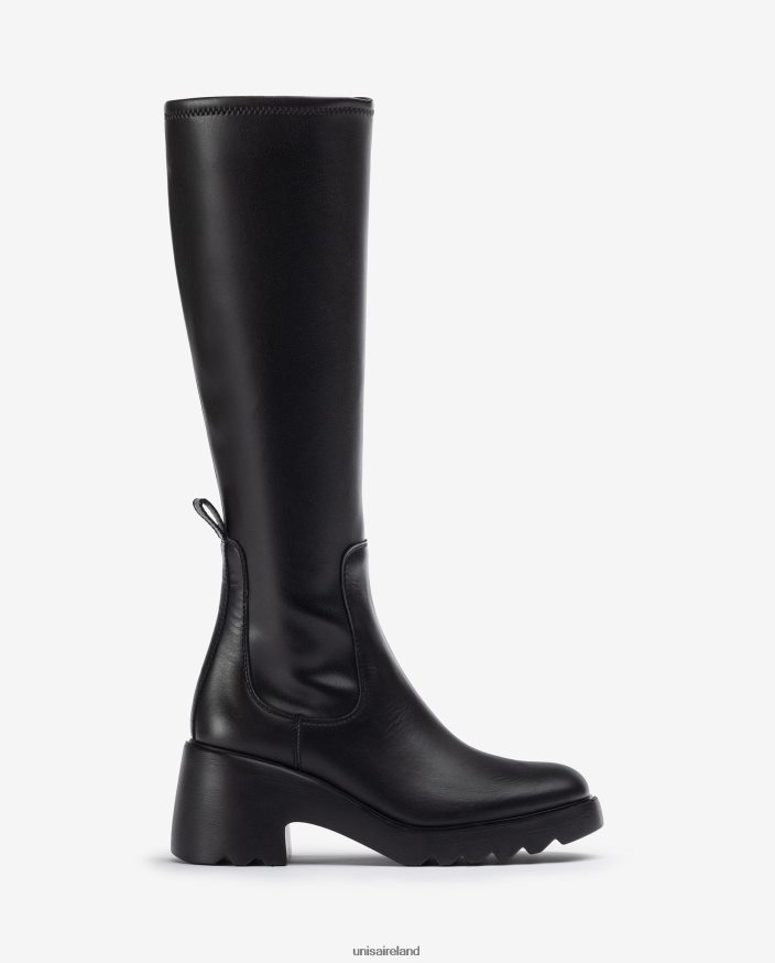 Graceful 80842D1036 Women Unisa Boot with a zip on the inside and a rubber sole