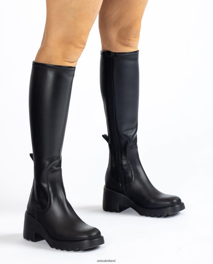 Graceful 80842D1036 Women Unisa Boot with a zip on the inside and a rubber sole