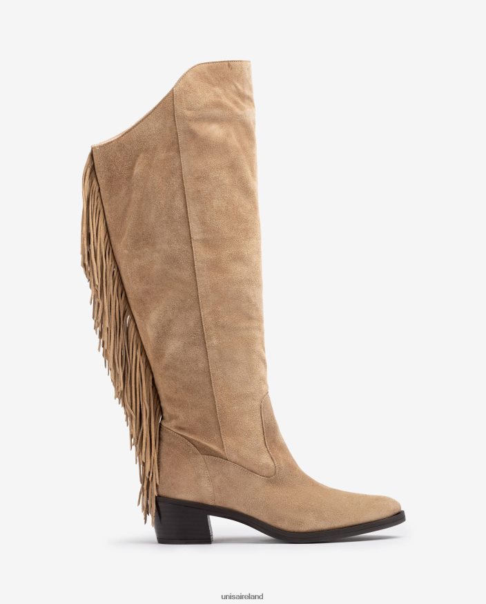 Graceful 80842D1037 Women Unisa Suede boot with tassels
