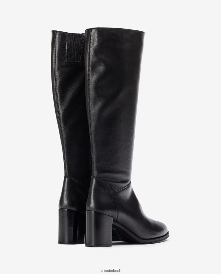 Graceful 80842D1080 Women Unisa High leg boot with a zip on the inside