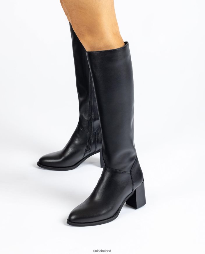 Graceful 80842D1080 Women Unisa High leg boot with a zip on the inside