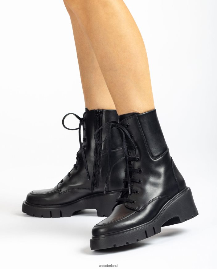 Graceful 80842D929 Women Unisa Ankle boot with a track sole and laces