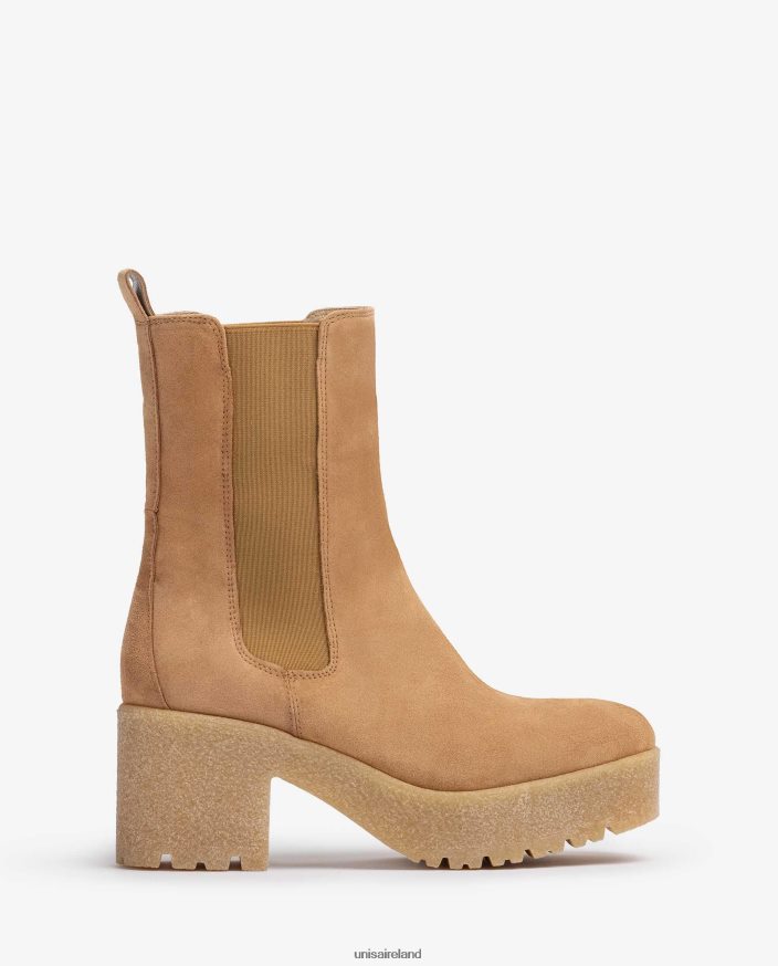 Graceful 80842D954 Kids Unisa Suede chelsea style ankle boots