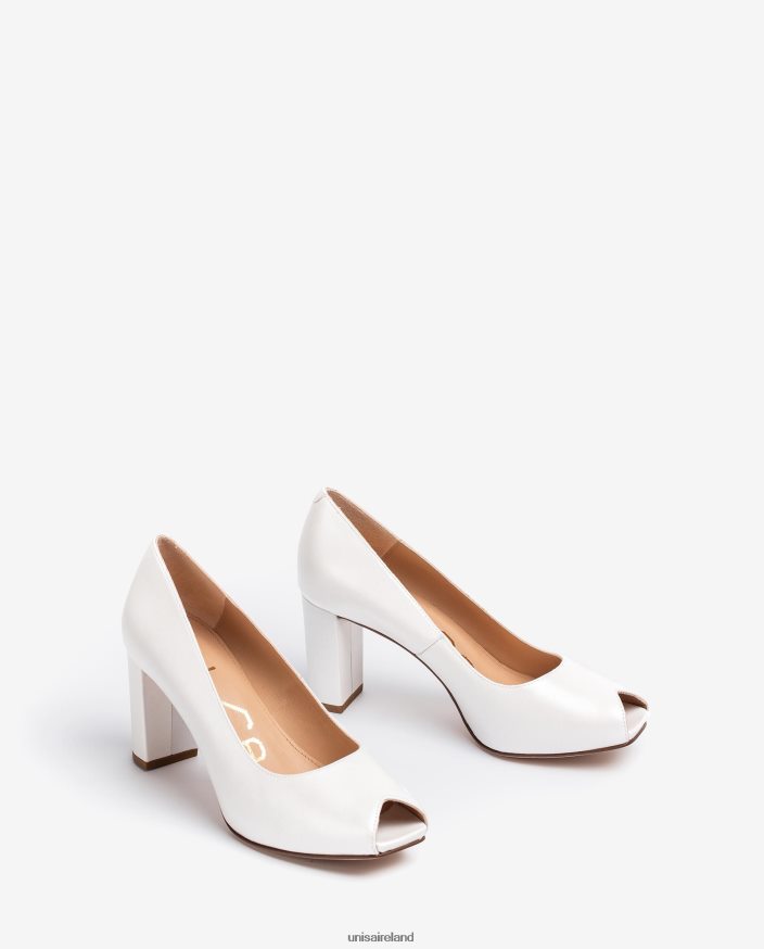 Fashion 80842D842 Women Unisa Bridal high heel leather peep toe shoes