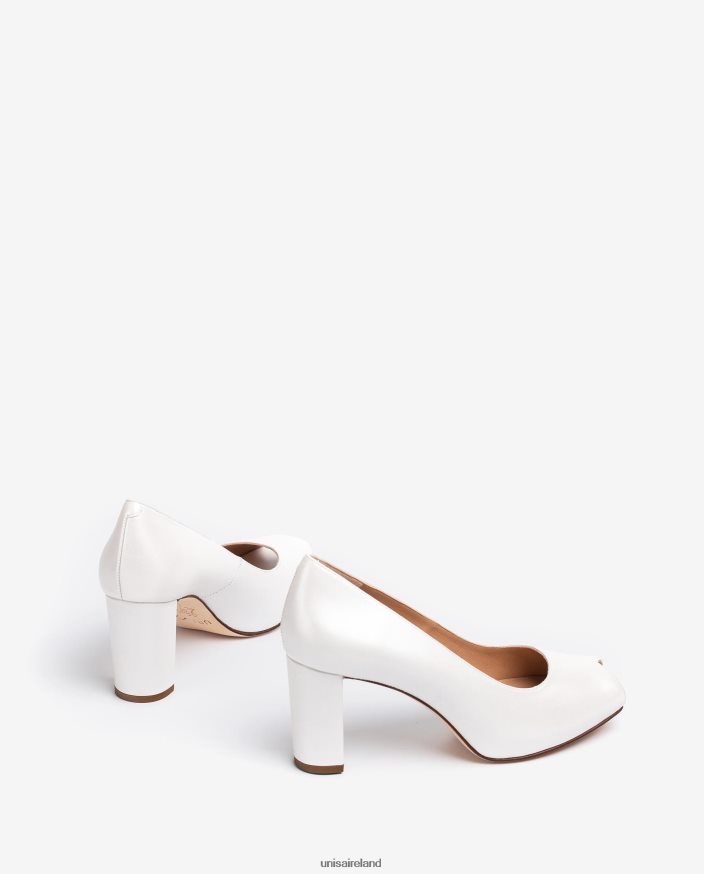 Fashion 80842D842 Women Unisa Bridal high heel leather peep toe shoes