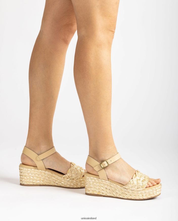 Graceful 80842D431 Women Unisa Braided platform sandal