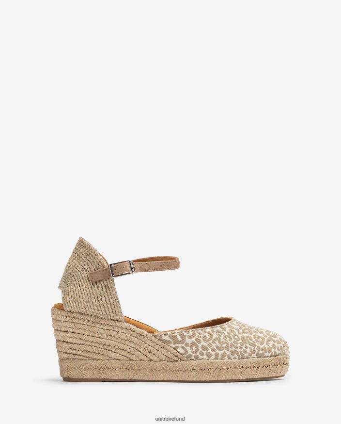 Graceful 80842D786 Women Unisa Espadrille vamp-heel in fabric