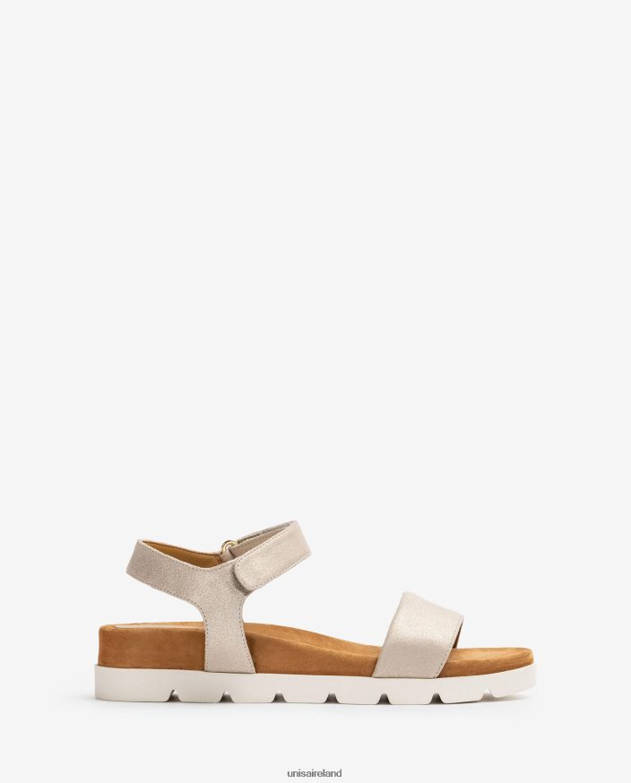 Fashion 80842D411 Women Unisa Sandals with hook and loop strap