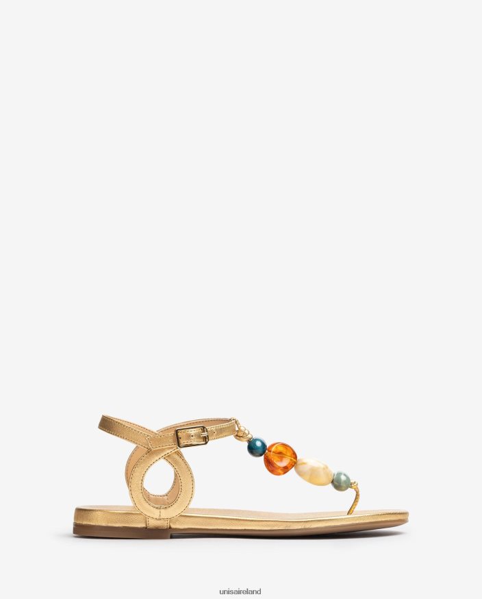 Graceful 80842D45 Women Unisa Toe-post sandal with trim