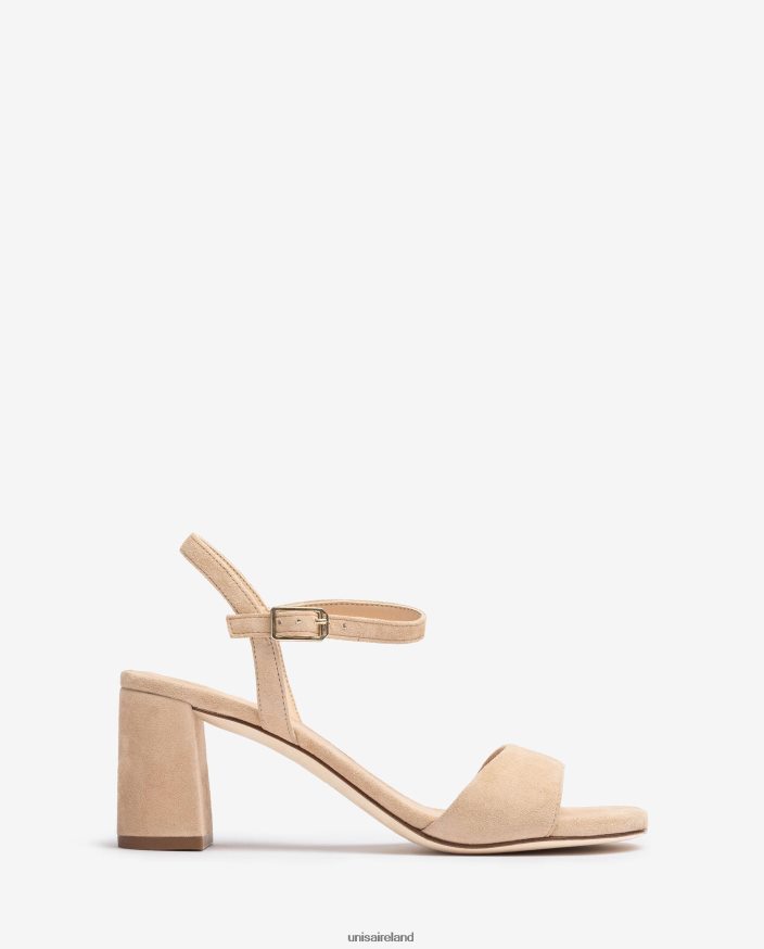 Beige 80842D35 Women Unisa Square sole sandal