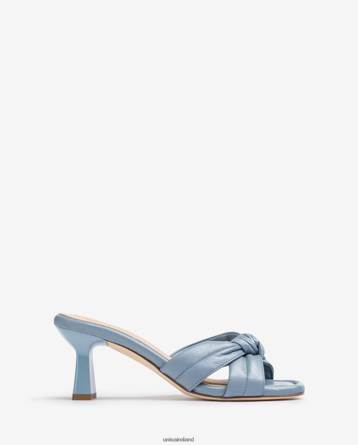 Blue 80842D308 Women Unisa Knotted strap sandal