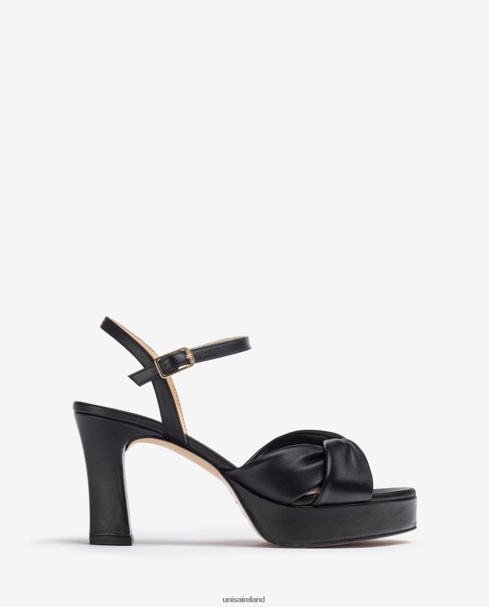 Fashion 80842D24 Women Unisa Sandal with wide crossover straps