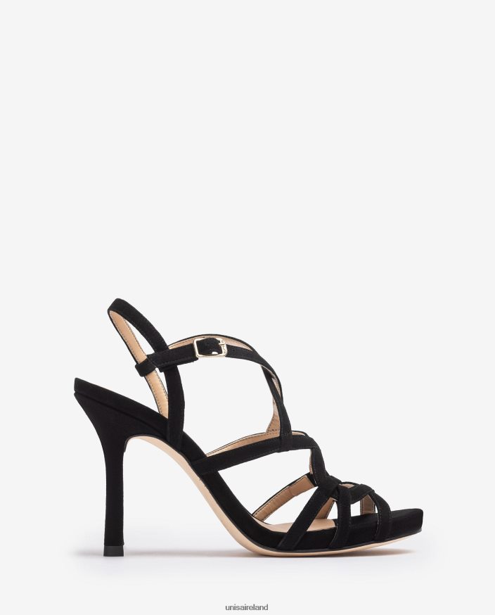 Graceful 80842D285 Women Unisa High heel strappy sandal