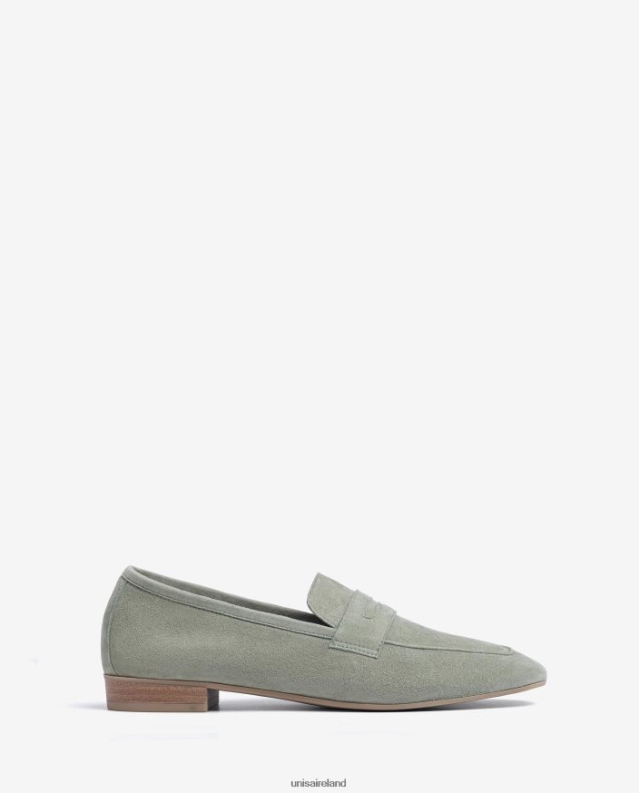 Green 80842D597 Women Unisa Suede loafers