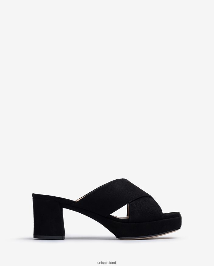 Fashion 80842D824 Women Unisa Suede strappy sandal