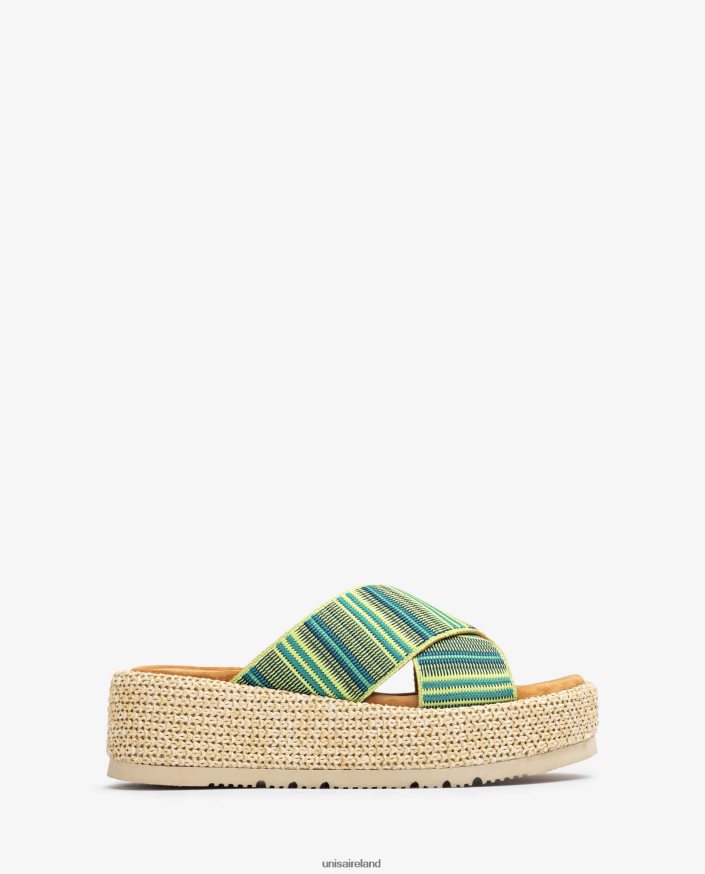 Green 80842D804 Women Unisa Strappy sandal