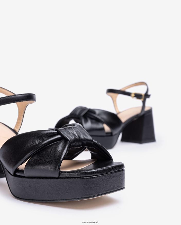 Fashion 80842D210 Women Unisa Sandal with a heel and platform