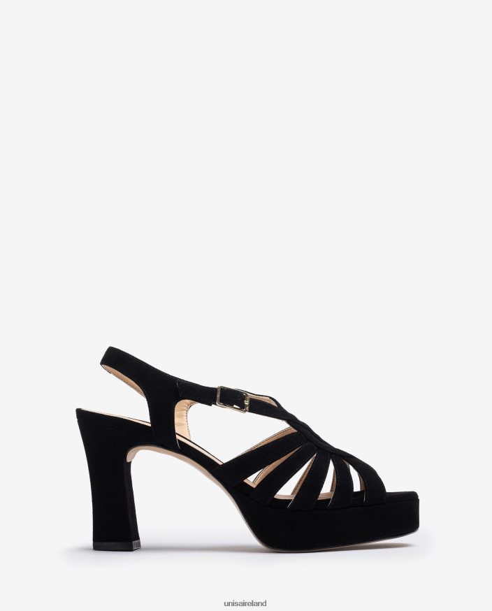 Graceful 80842D232 Women Unisa Suede strappy sandal