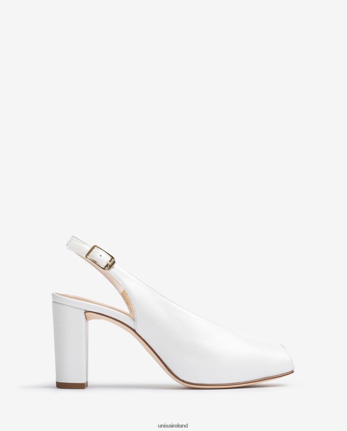 Fashion 80842D837 Women Unisa Leather bridal slingback peep toe shoes