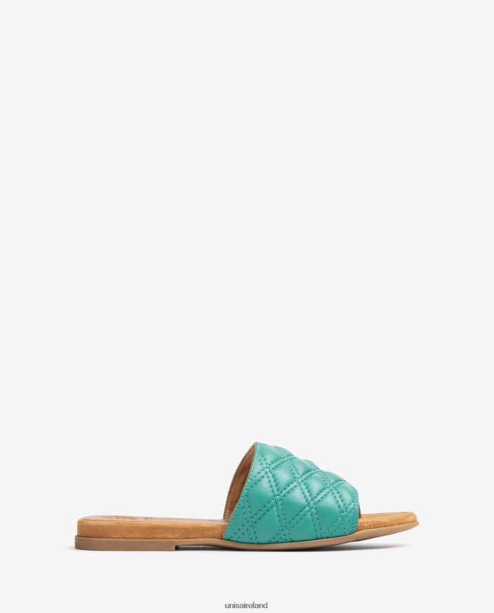 Green 80842D58 Women Unisa Square toe sandal