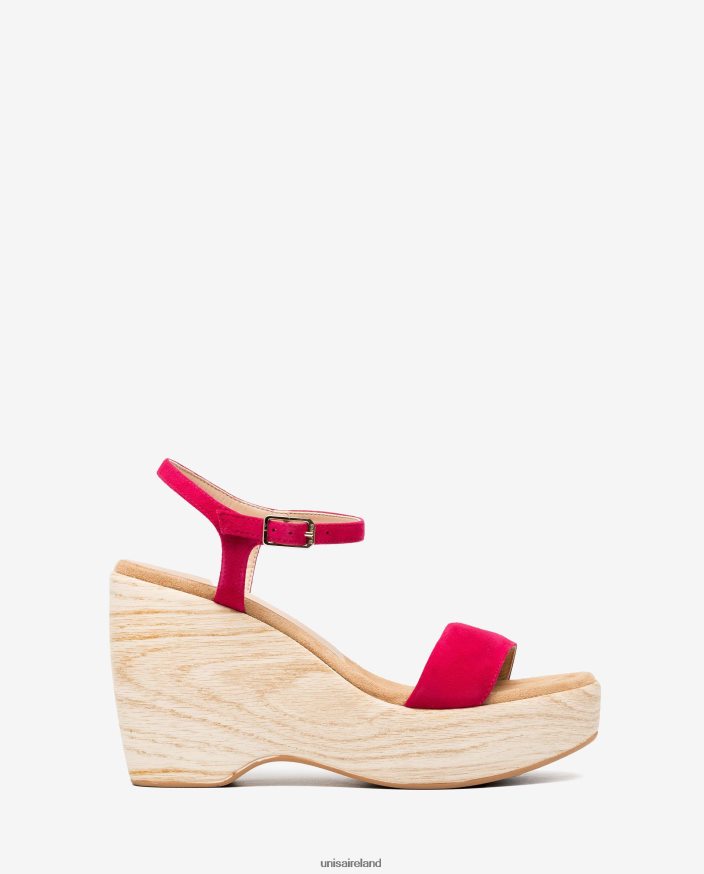 Graceful 80842D279 Women Unisa Suede sandal with a block